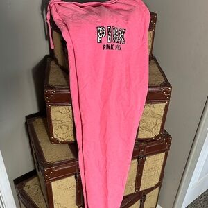 PINK VS Leopard Logo Sweatpants